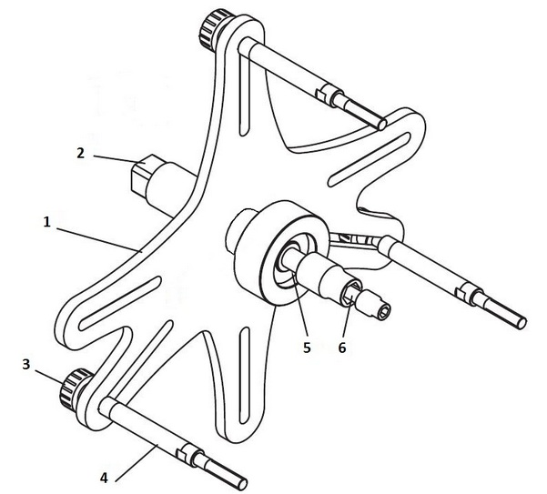 Huzar Dragon Wrench to replace coupling